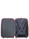 Valise rigide Prismo II 82 cm Rouge
