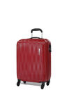 Valise cabine rigide Prismo II 55 cm Rouge