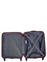Valise cabine rigide Prismo II 55 cm Rouge
