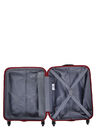 Valise cabine rigide Prismo II 55 cm Rouge