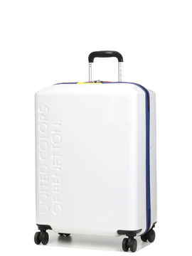 Valise rigide United 65.5 cm Blanc