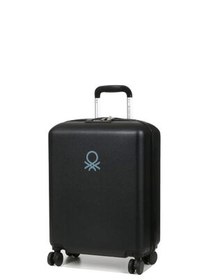 Valise Benetton UCB Hard Slim 55 cm Noir