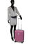 Valise cabine rigide UCB Hard Slim 55 cm Rose Rose