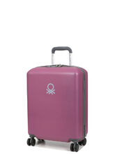 Valise Benetton UCB Hard Slim 55 cm Rose