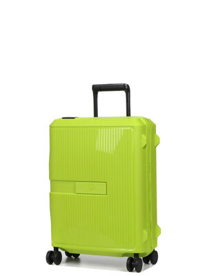 Valise Benetton Color Block Slim 55 cm Citron Vert