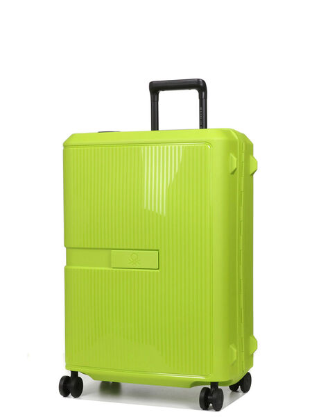 Valise rigide Color Block 66.5 cm Citron Vert