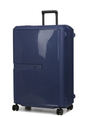 Valise Benetton Color Block 76.5 cm Bleu Marine