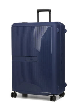 Valise rigide Color Block 76.5 cm Bleu Marine