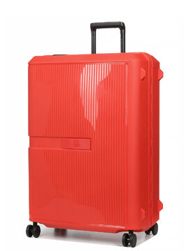 Valise rigide Color Block 76.5 cm Rouge
