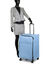Valise souple extensible Be 76 cm Bleu Clair Bleu Clair