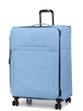 Valise souple extensible Be 76 cm Bleu Clair