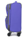 Valise cabine souple extensible UCB Soft Slim 55 cm Violet Violet