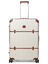 Valise rigide extensible Bellagio L 76 cm Crme Crme