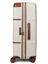 Valise rigide extensible Bellagio L 76 cm Crme Crme