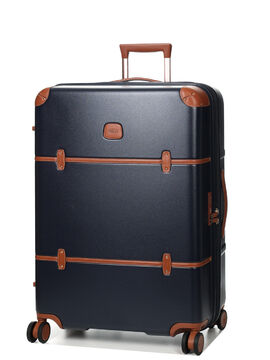 Valise rigide extensible Bellagio L 76 cm Bleu Tabac