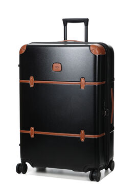 Valise rigide extensible Bellagio L 76 cm Noir Marron
