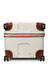 Valise rigide Bellagio Trunk L 80 cm Cr�me Cr�me