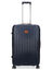 Valise rigide extensible Taormina L 75 cm Bleu Bleu