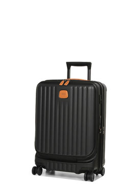 Valise cabine rigide Capri 55 cm - Poche Frontale Noir