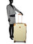 Valise rigide Amalfi 76 cm Crme Crme