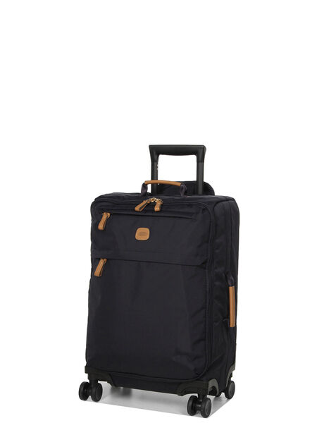 Valise cabine souple X-Travel 55 cm Bleu Océan