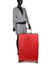 Valise rigide extensible Ferrara 77 cm Rouge