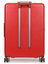 Valise rigide extensible Ferrara 77 cm Rouge