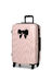 Valise rigide Gar�onnette Bow Tie 66 cm Rose