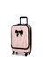 Valise cabine rigide Gar�onnette Bow Tie 55 cm - Poche Frontale Rose