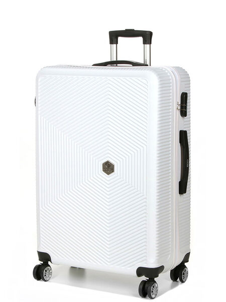 Valise rigide Harlington 76 cm Blanc