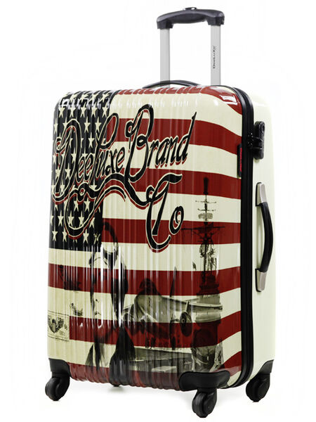 Valise rigide USA Flag 70 cm