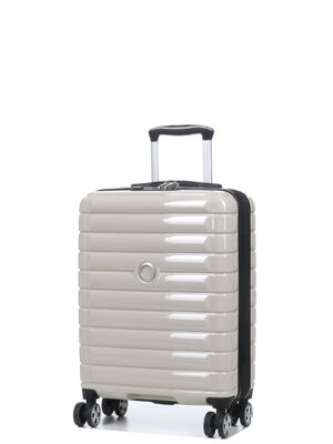 Valise extensible Delsey Shadow 5.0 Slim 55 cm Ivoire