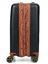 Valise cabine rigide extensible Cadence 55 cm Noir/Marron Noir/Marron