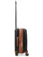 Valise cabine rigide extensible Cadence 55 cm Noir/Marron Noir/Marron