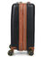 Valise cabine rigide extensible Cadence 55 cm Noir/Marron Noir/Marron