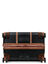 Valise rigide extensible Cadence 76 cm Noir/Marron