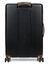 Valise rigide extensible Cadence 76 cm Noir/Marron