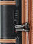Valise rigide extensible Cadence 81.5 cm Noir/Marron