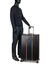 Valise rigide extensible Cadence 81.5 cm Noir/Marron