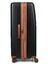 Valise rigide extensible Cadence 81.5 cm Noir/Marron