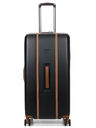 Valise rigide extensible Cadence Trunk 80 cm Noir/Marron Noir/Marron