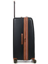 Valise rigide extensible Cadence Trunk 80 cm Noir/Marron Noir/Marron