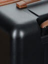 Valise rigide extensible Cadence Trunk 80 cm Noir/Marron Noir/Marron