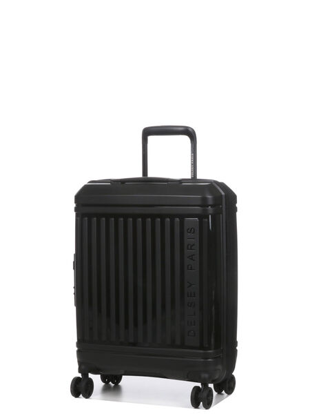 Valise cabine rigide extensible Lutece SE Slim 55 cm Noir