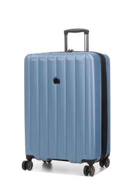 Valise rigide extensible Longitude 69 cm Bleu