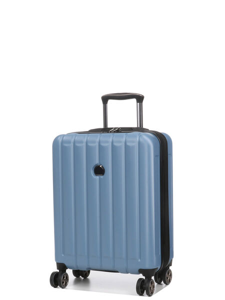 Valise cabine rigide extensible Longitude Slim 55 cm Bleu