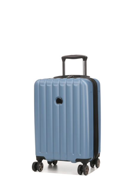 Valise cabine rigide extensible Longitude 55 cm Bleu