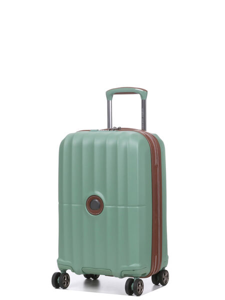 Valise cabine rigide extensible Carrousel 2 - 55 cm Vert sauge