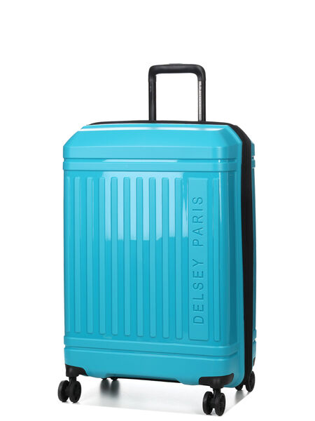 Valise rigide extensible Lutece SE 68 cm Bleu Paon