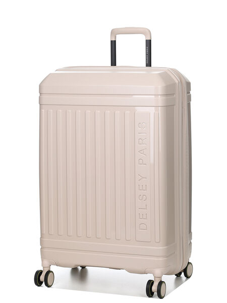 Valise rigide extensible Lutece 76 cm Beige